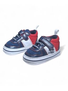 RBX Girls Boys Newborn Infant Sneakers Navy Blue Size 2